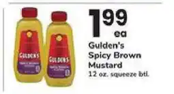 Safeway Gulden's Spicy Brown Mustard offer