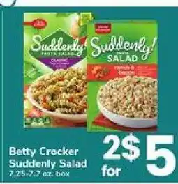 Safeway Betty Crocker Suddenly Salad offer