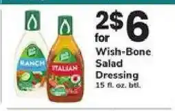 Safeway Wish-Bone Salad Dressing offer