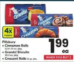 Safeway Pillsbury Rolls offer