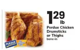 Safeway Perdue Chicken Drumsticks or Thighs offer