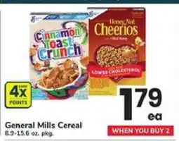 Safeway General Mills Cereal offer