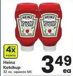 Safeway Heinz Ketchup offer