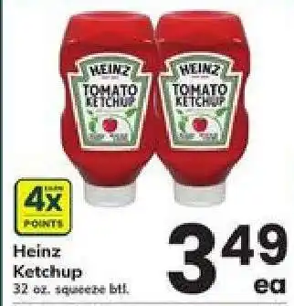 Safeway Heinz Ketchup offer