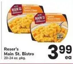 Safeway Reser's Main St Bistro offer