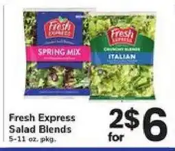 Safeway Fresh Express Salad Blends offer