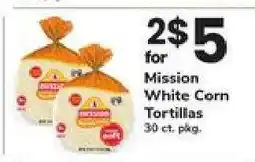 Safeway Mission White Corn Tortillas offer