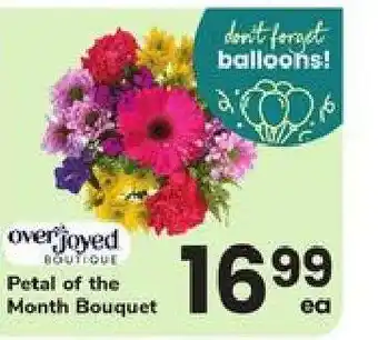 Safeway Petal of the Month Bouquet offer
