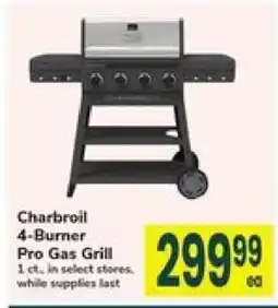 Safeway Charbroil 4-Burner Pro Gas Grill offer