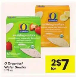 Safeway O Organics Wafer Snacks offer