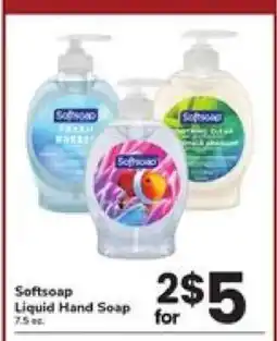 Safeway Softsoap Liquid Hand Soap offer