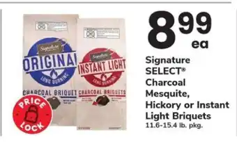 Safeway Signature Select Charcoal offer