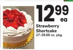 Safeway Strawberry Shortcake offer
