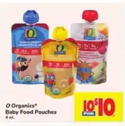 Safeway O Organics Baby Food Pouches offer