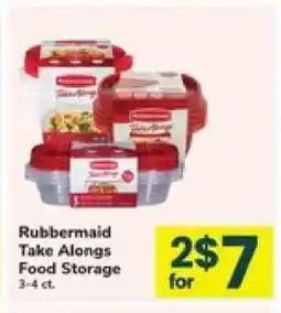Safeway Rubbermaid Take Alongs Food Storage offer