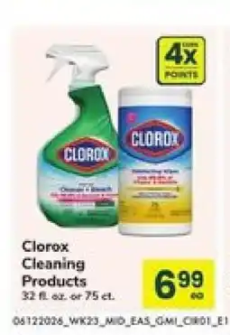 Safeway Clorox Cleaning Products offer