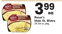Safeway Reser's Main St Bistro offer