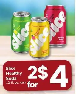 Safeway Slice Healthy Soda offer