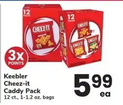 Safeway Keebler Cheez-it Caddy Pack offer