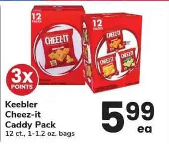 Safeway Keebler Cheez-it Caddy Pack offer