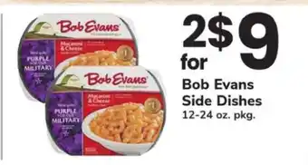 Safeway Bob Evans Side Dishes offer