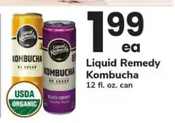 Safeway Liquid Remedy Kombucha offer