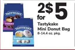 Safeway Tastykake Mini Donut Bag offer