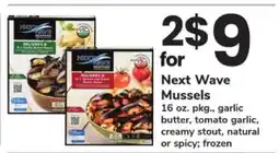 Safeway Next Wave Mussels offer