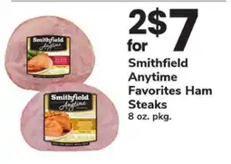 Safeway Smithfield Anytime Favorites Ham Steaks offer