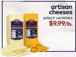 Safeway artisan cheeses offer