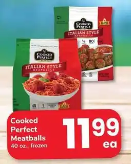 Safeway Cooked Perfect Meatballs offer