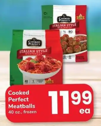 Safeway Cooked Perfect Meatballs offer