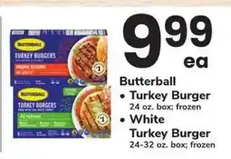 Safeway Butterball Turkey Burger offer