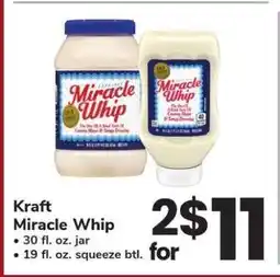 Safeway Kraft Miracle Whip offer