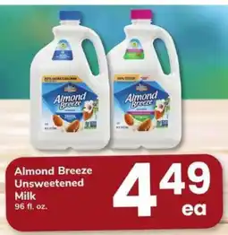 Safeway Almond Breeze Unsweetened Milk offer