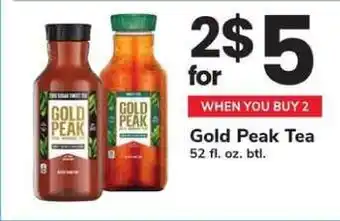 Safeway Gold Peak Tea offer