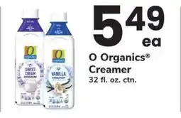 Safeway O Organics Creamer offer