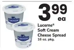 Safeway Lucerne Soft Cream Cheese Spread offer