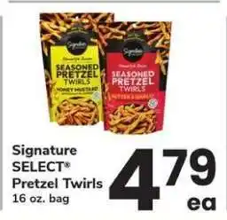 Safeway Signature Select Pretzel Twirls offer