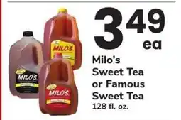 Safeway Milo's Sweet Tea or Famous Sweet Tea offer