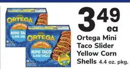 Safeway Ortega Mini Taco Slider Yellow Corn Shells offer