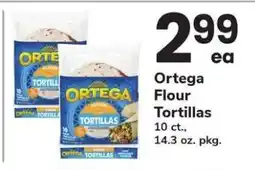 Safeway Ortega Flour Tortillas offer