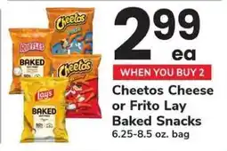 Safeway Cheetos Cheese or Frito Lay Baked Snacks offer