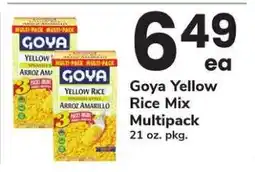 Safeway Goya Yellow Rice Mix Multipack offer