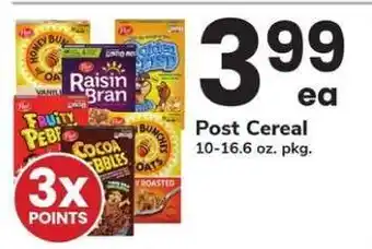 Safeway Post Cereal offer