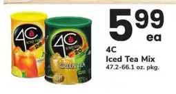 Safeway 4C Iced Tea Mix offer