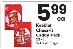 Safeway Keebler Cheez-it Caddy Pack offer