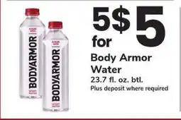 Safeway BODY ARMOR Water offer