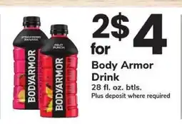 Safeway Body Armor Drink offer