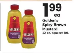 Safeway Gulden's Spicy Brown Mustard offer